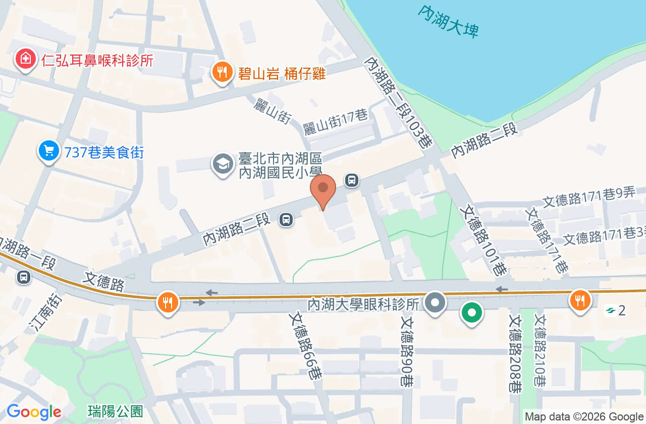 麗湖牙醫診所 位置地圖