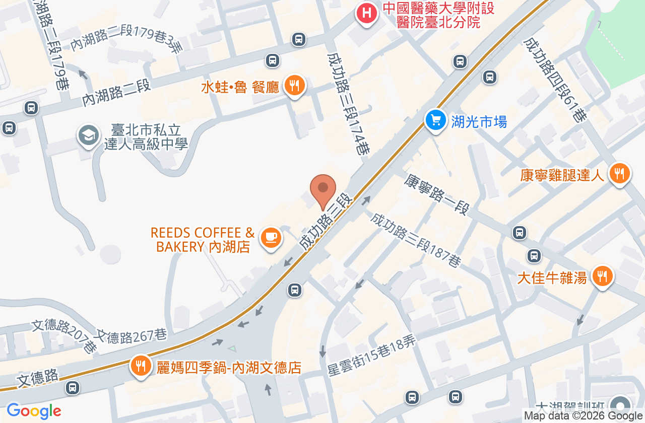 翠柏牙醫診所 位置地圖