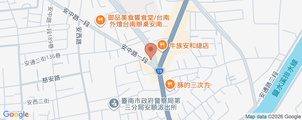 臺南市東區衛生所 位置地圖