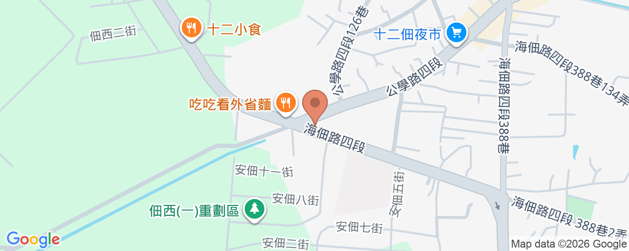 台南市安南區衛生所 位置地圖