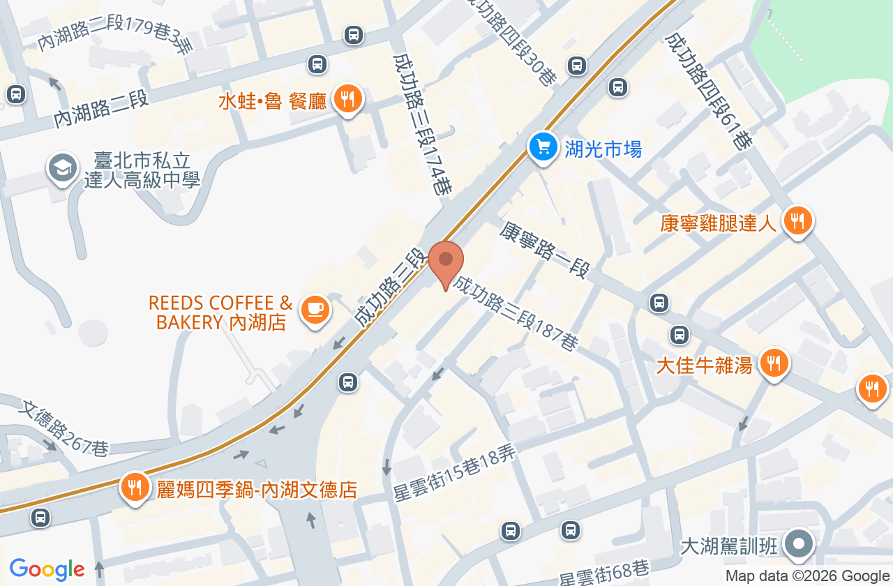 澄美牙醫診所 位置地圖