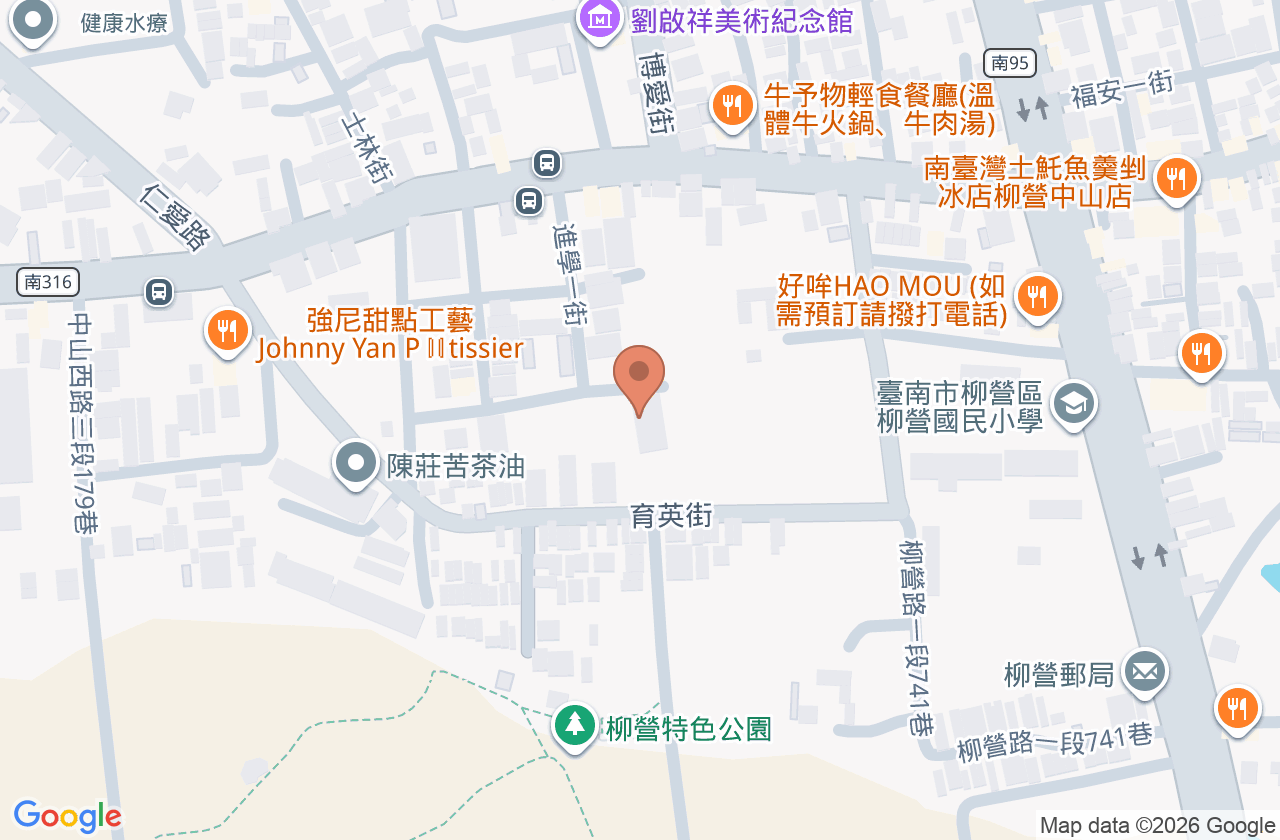 臺南市柳營區衛生所 位置地圖