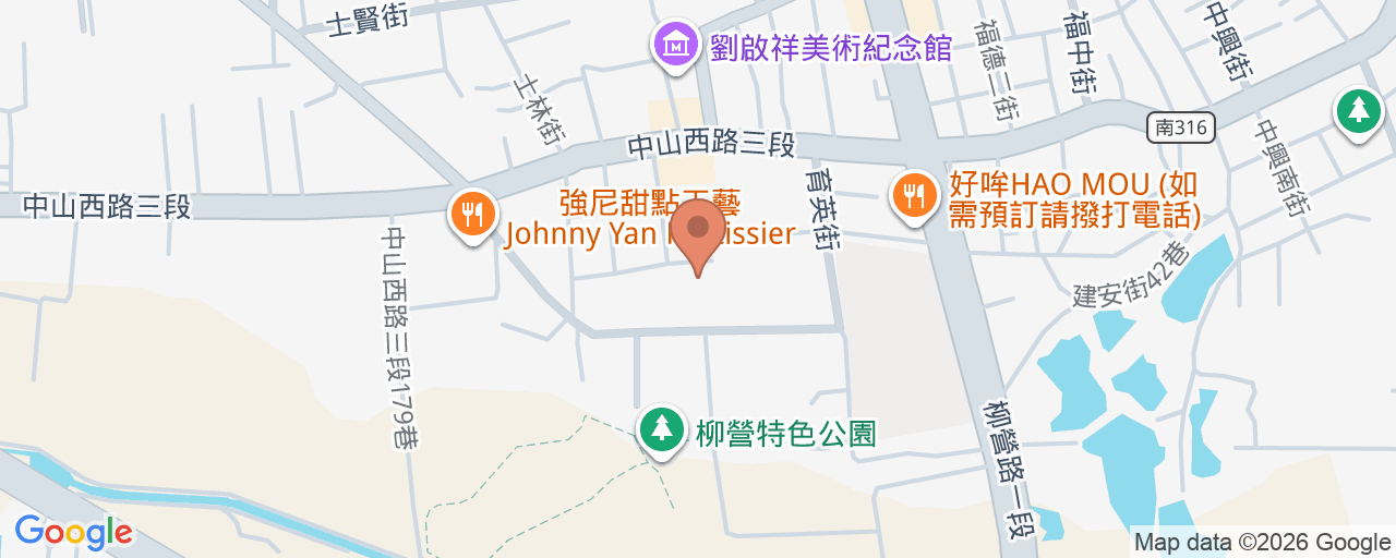 臺南市柳營區衛生所 位置地圖