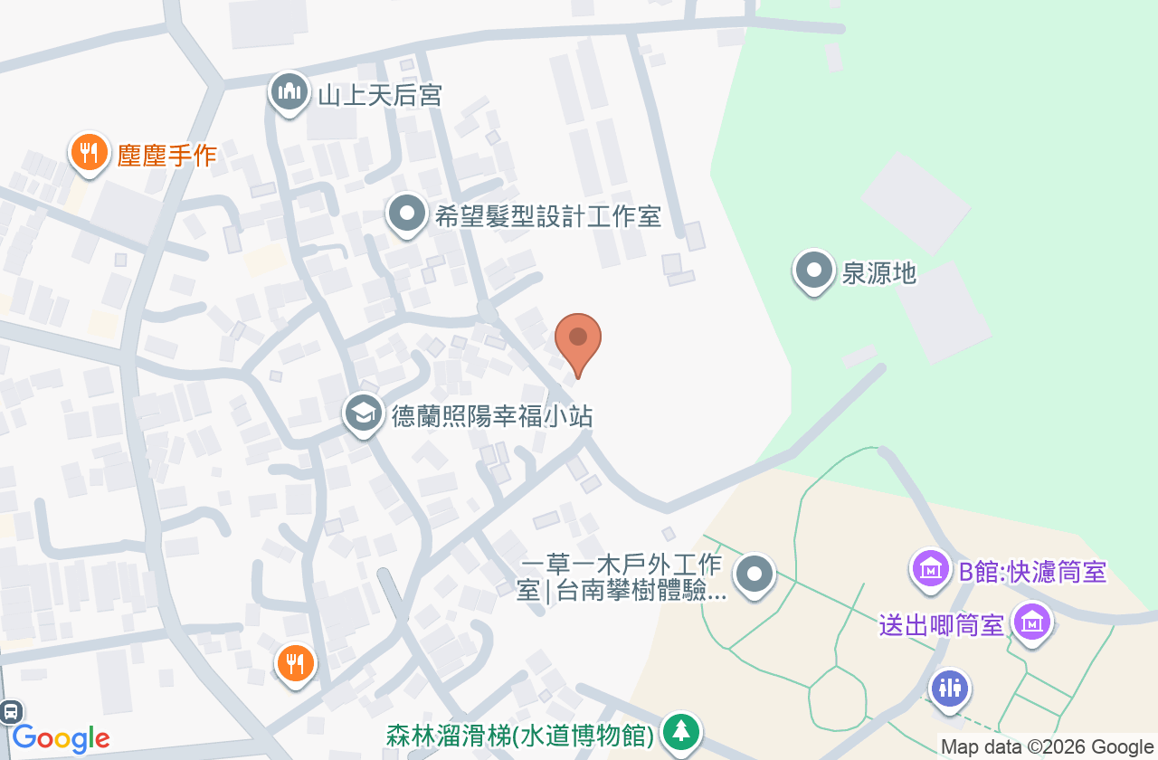 臺南市山上區衛生所 位置地圖