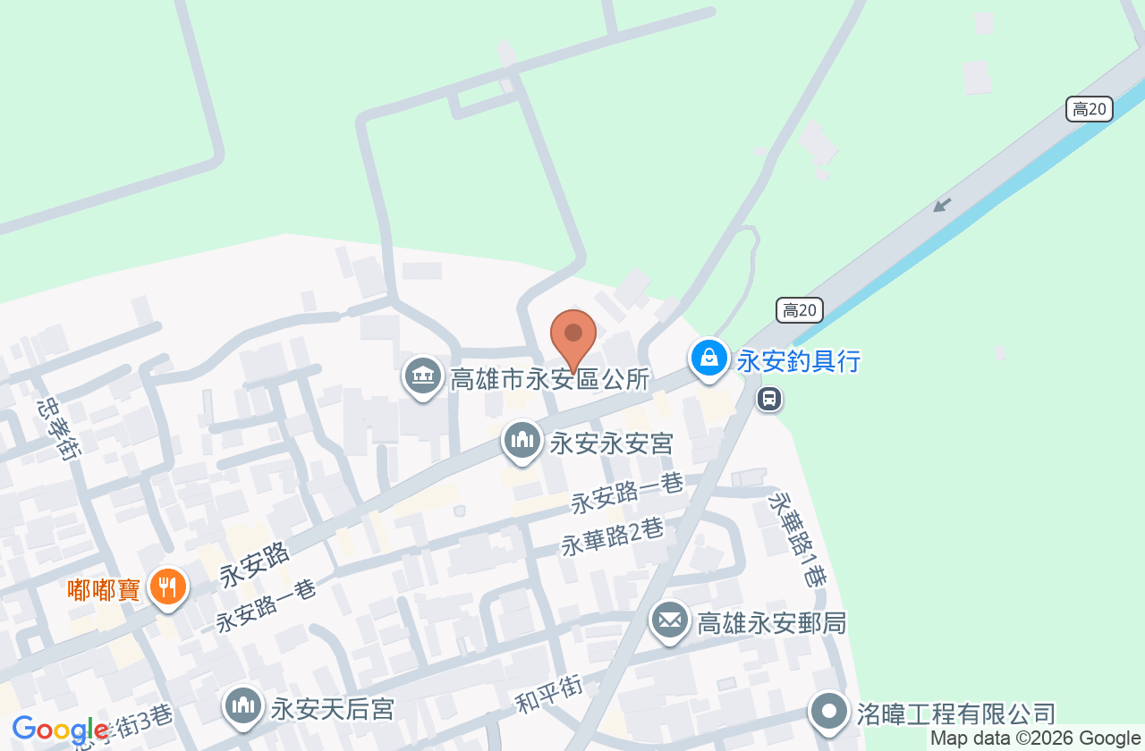 高雄市永安區衛生所 位置地圖
