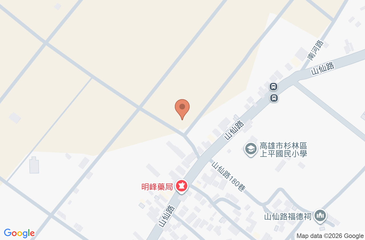 高雄市杉林區衛生所 位置地圖