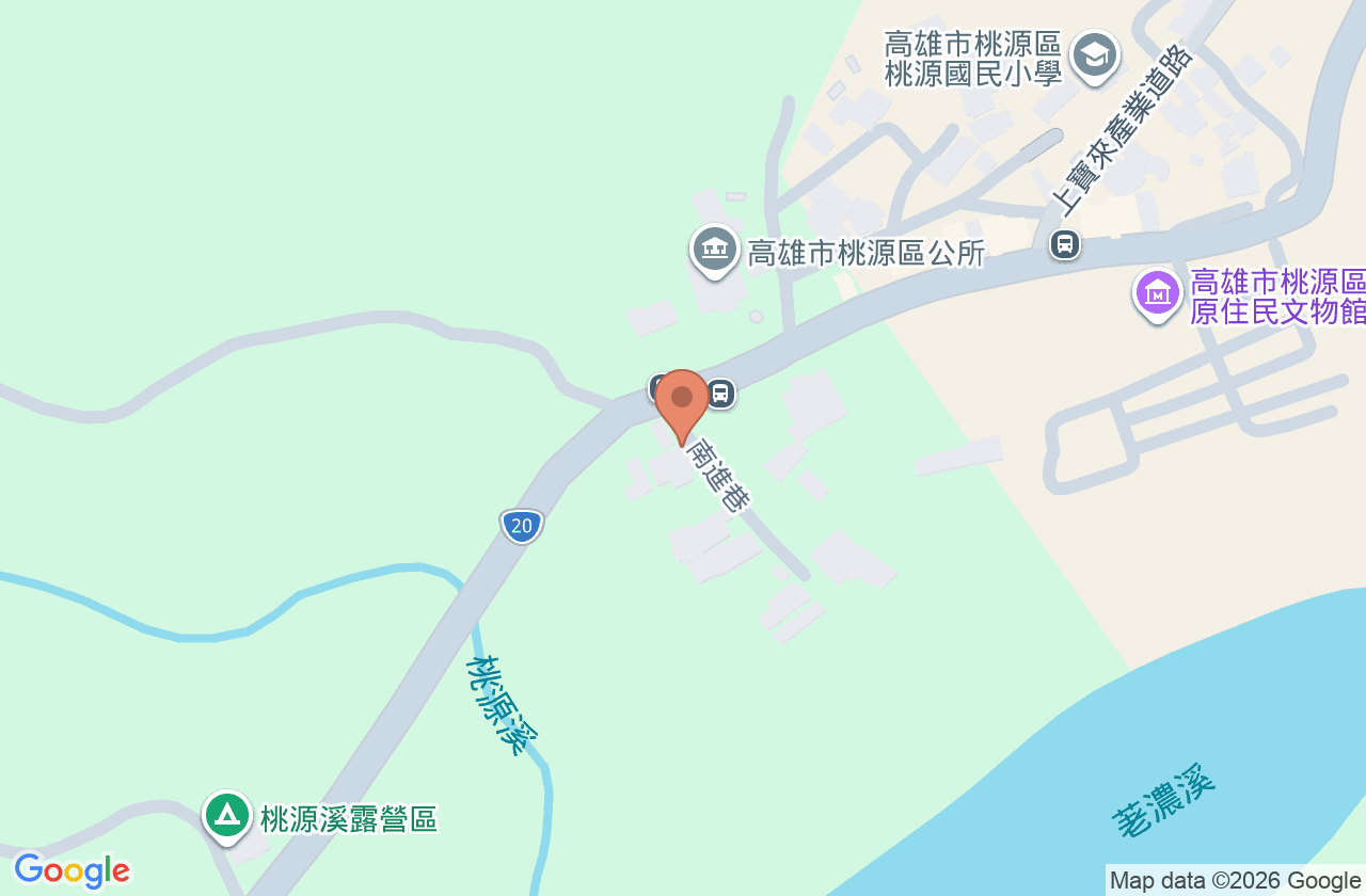 高雄市桃源區衛生所 位置地圖