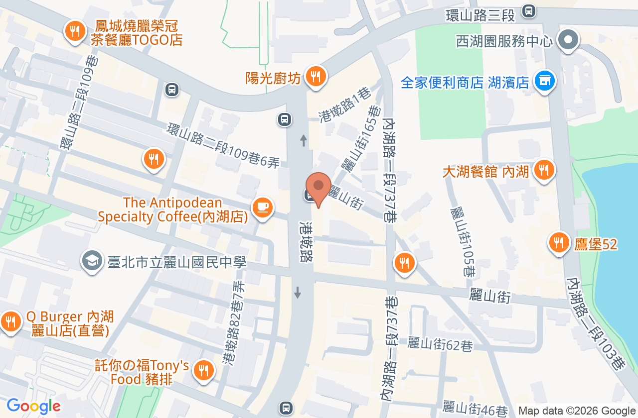 美學地圖牙醫診所 位置地圖