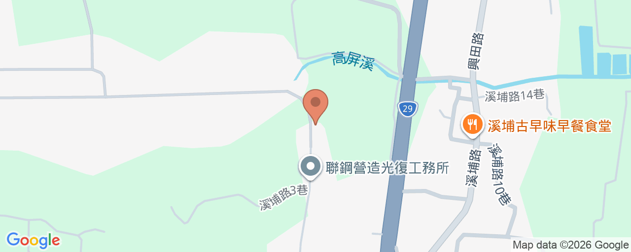 國防部軍備局生產製造中心第二０五廠溪埔廠區醫務室 位置地圖