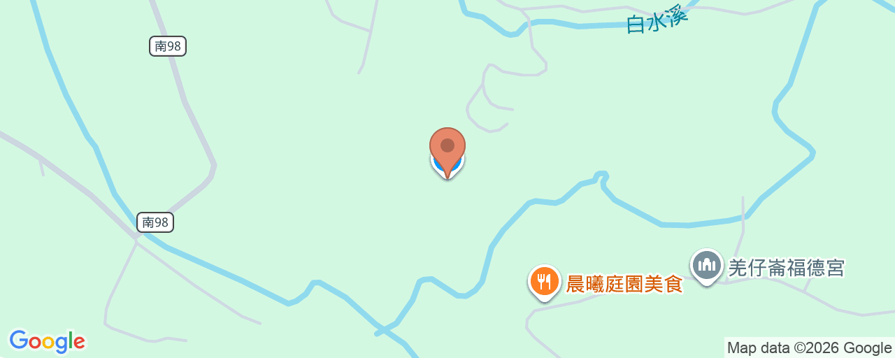 國軍退除役官兵輔導委員會白河榮譽國民之家附設診所 位置地圖