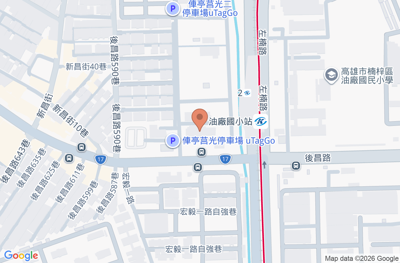 台灣中油股份有限公司煉製事業部國光聯合診所 位置地圖
