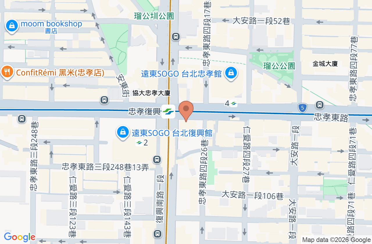 聯合報系員工診療所 位置地圖