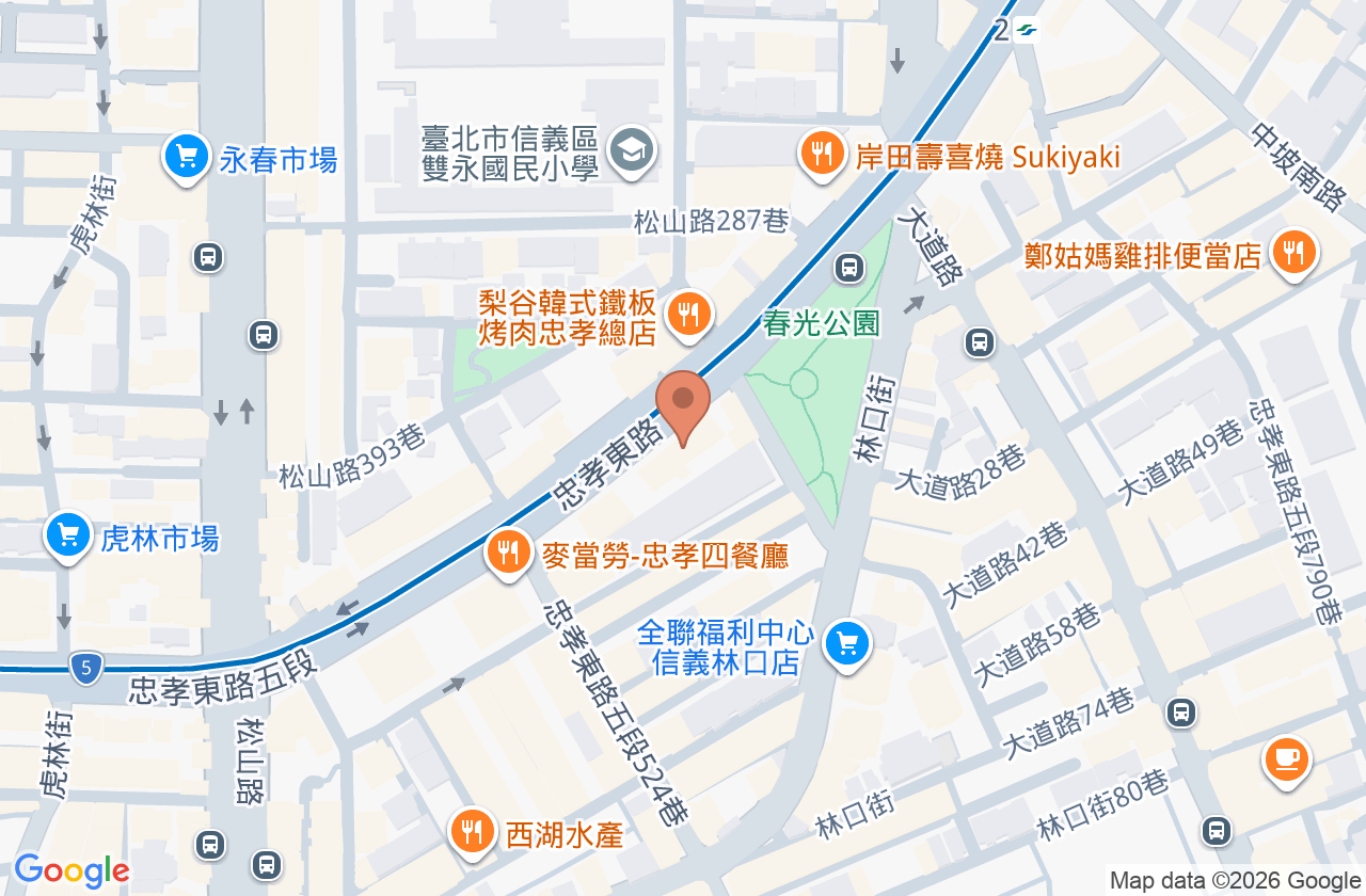財團法人生命連線基金會附設醫務室 位置地圖