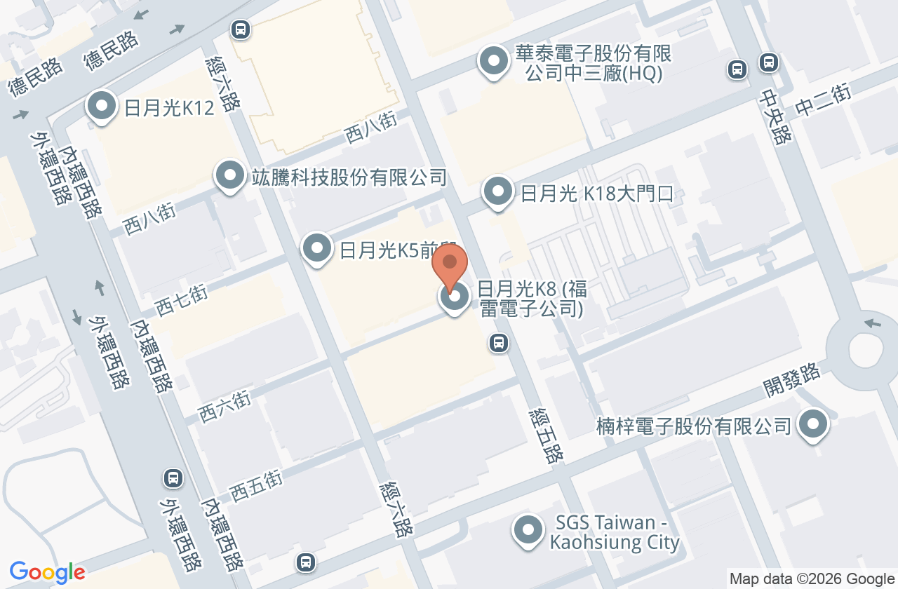 日月光半導體製造股份有限公司附設員工醫務室 位置地圖