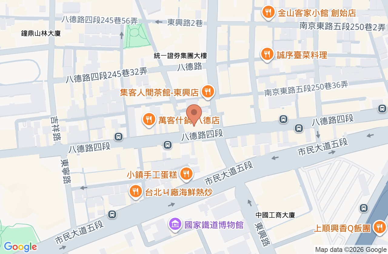 松山內兒科診所 位置地圖