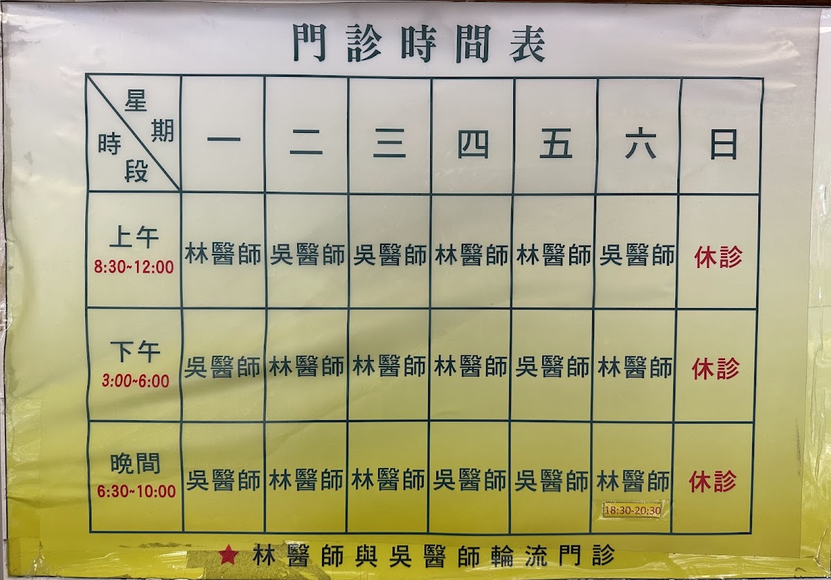 吳耳鼻喉科診所 診所實景照