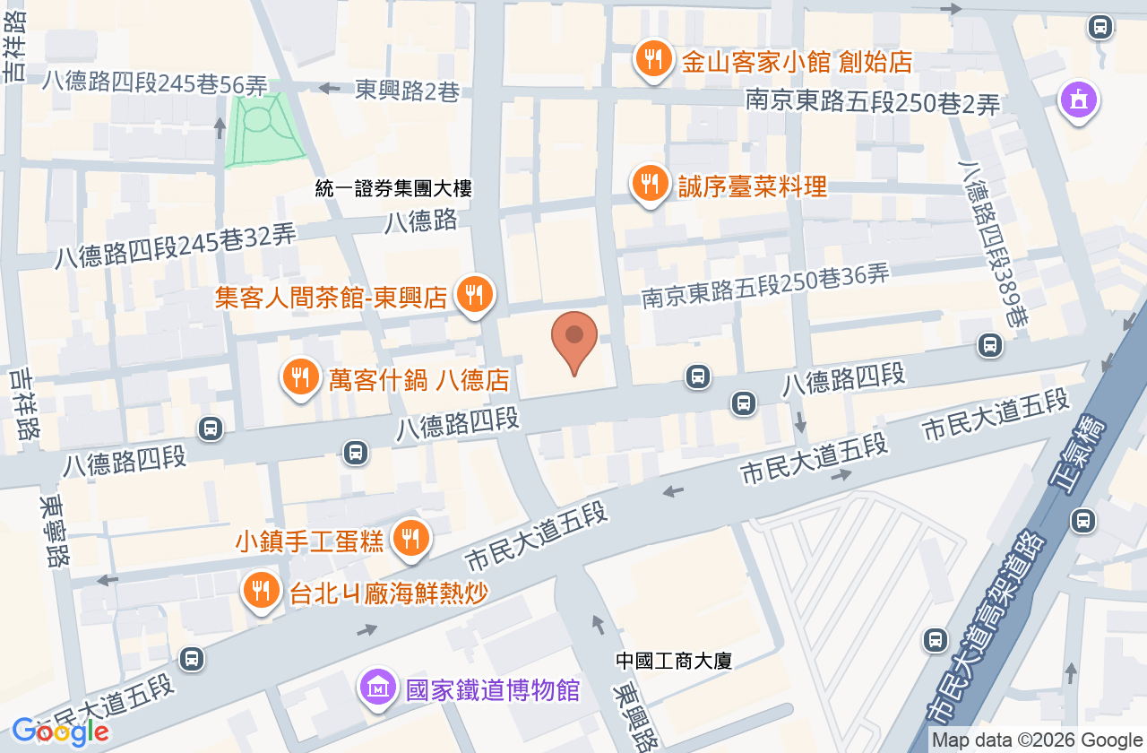 江建中診所 位置地圖