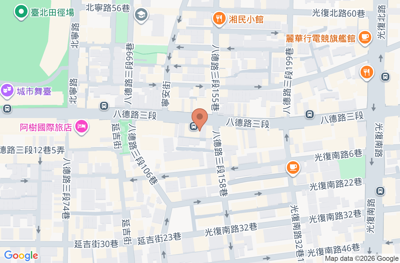 傅眼科診所 位置地圖