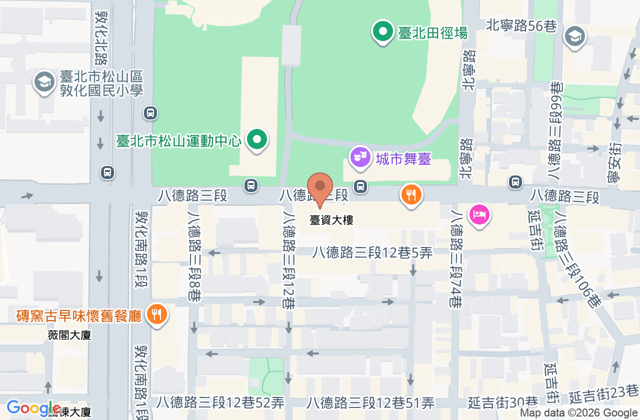 閎新耳鼻喉科皮膚科聯合診所 位置地圖