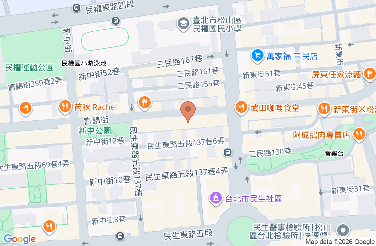 鈞賀診所 位置地圖