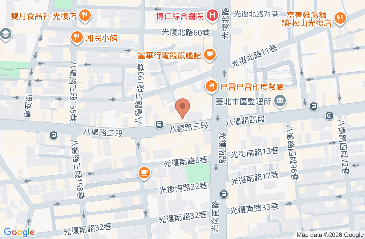 佑家診所 位置地圖