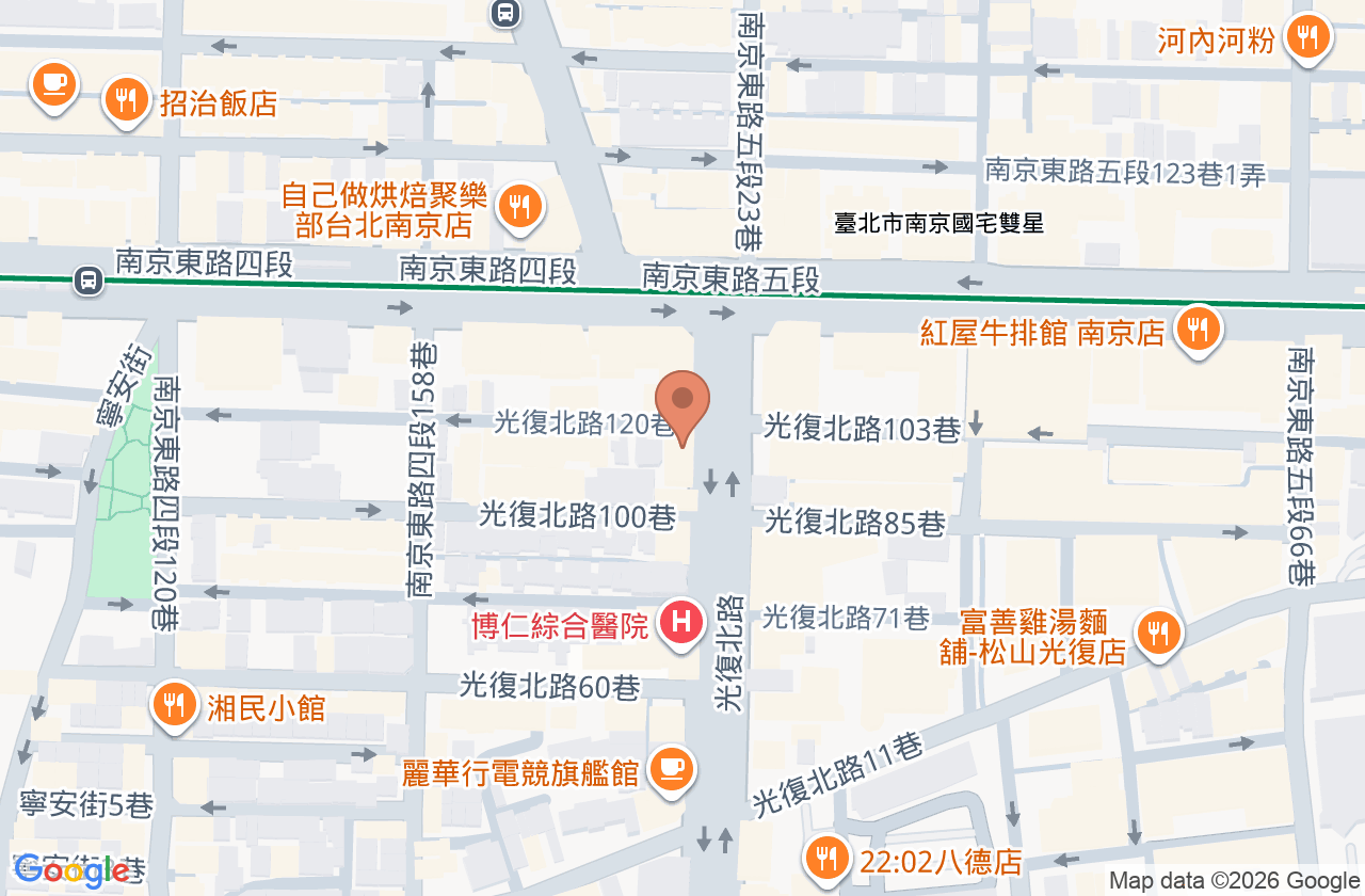 一森渼診所 位置地圖
