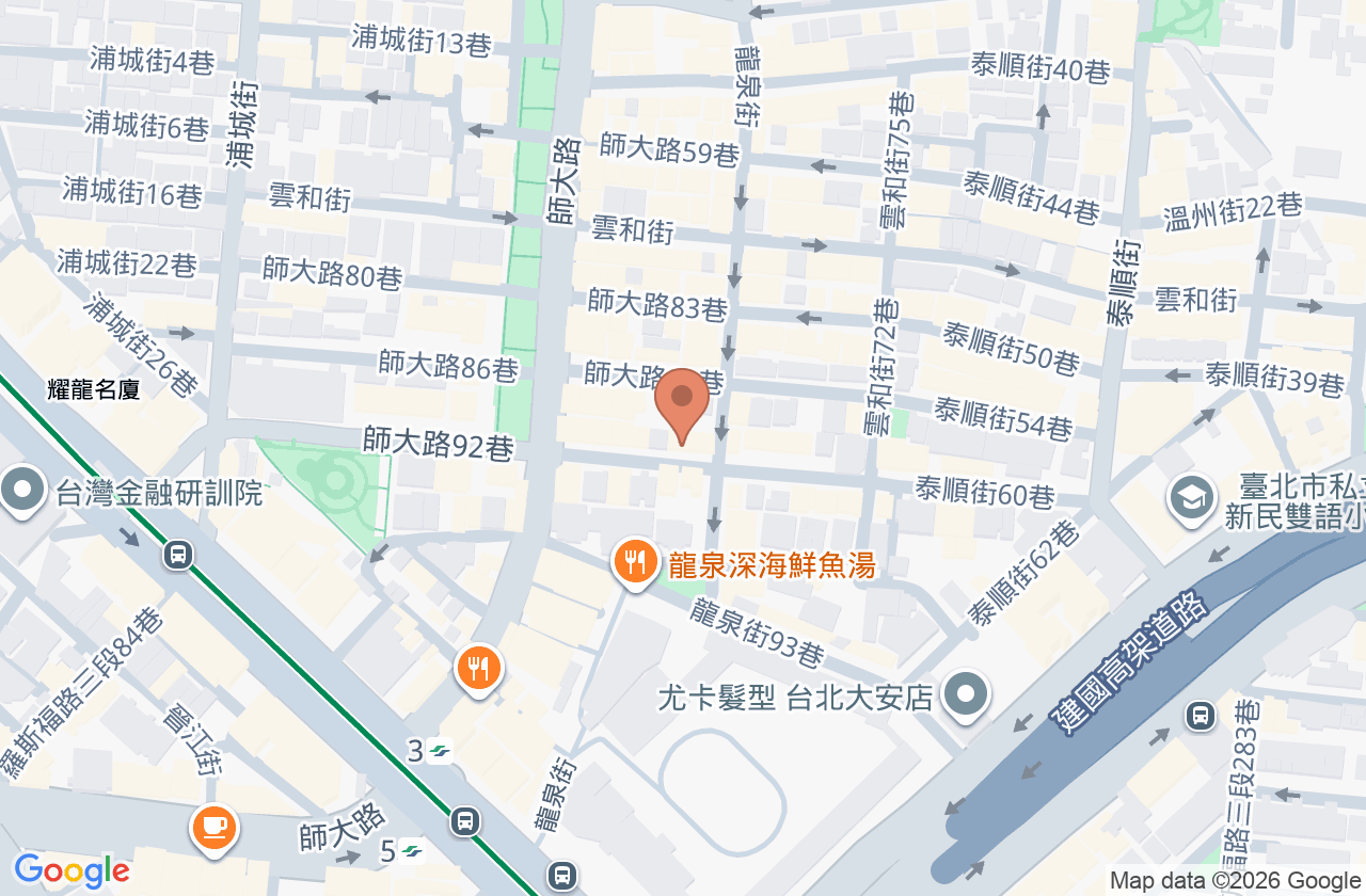 新鑫耳鼻喉科診所 位置地圖