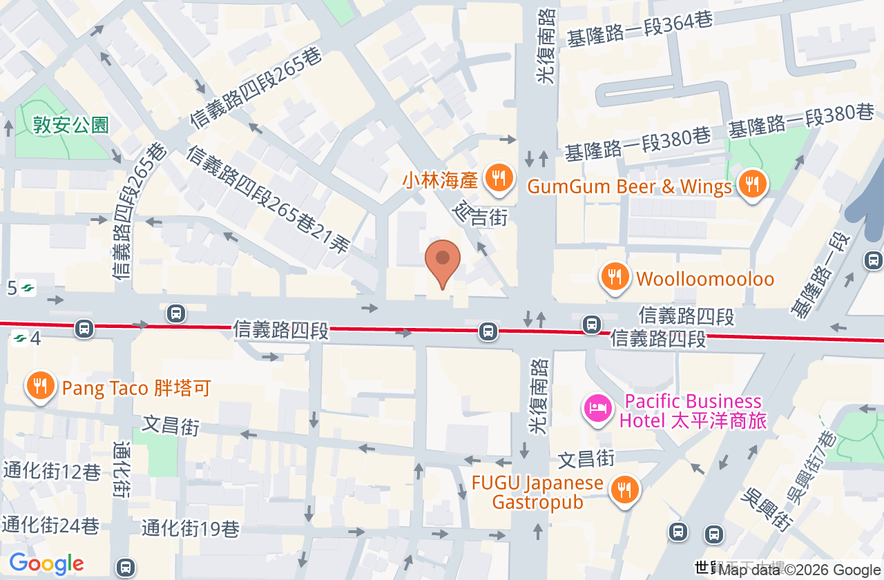 鄭耳鼻喉科診所 位置地圖