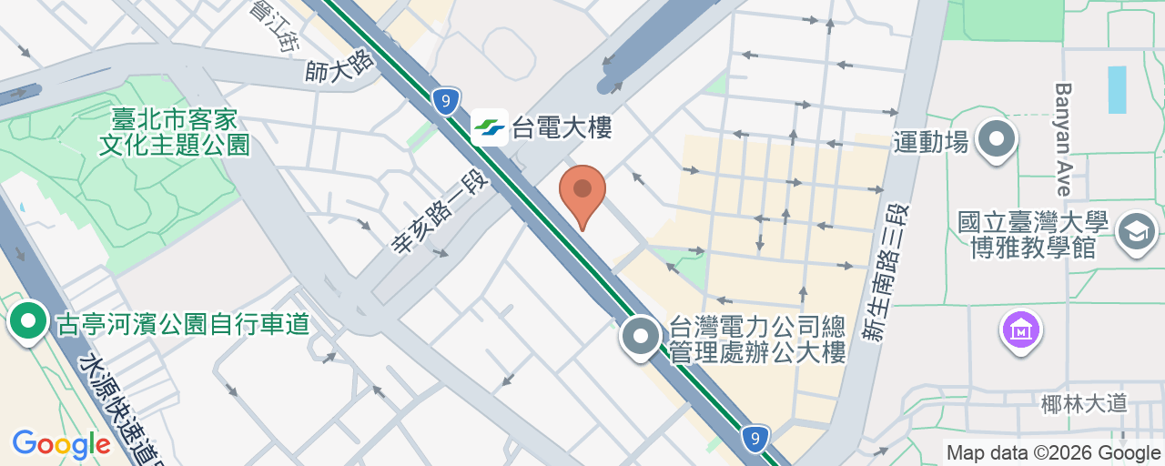 羅斯福診所 位置地圖