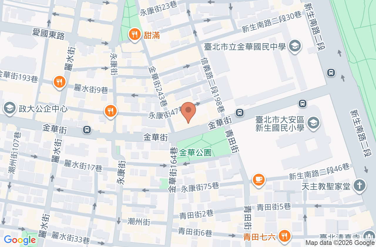 華漾皮膚專科診所 位置地圖