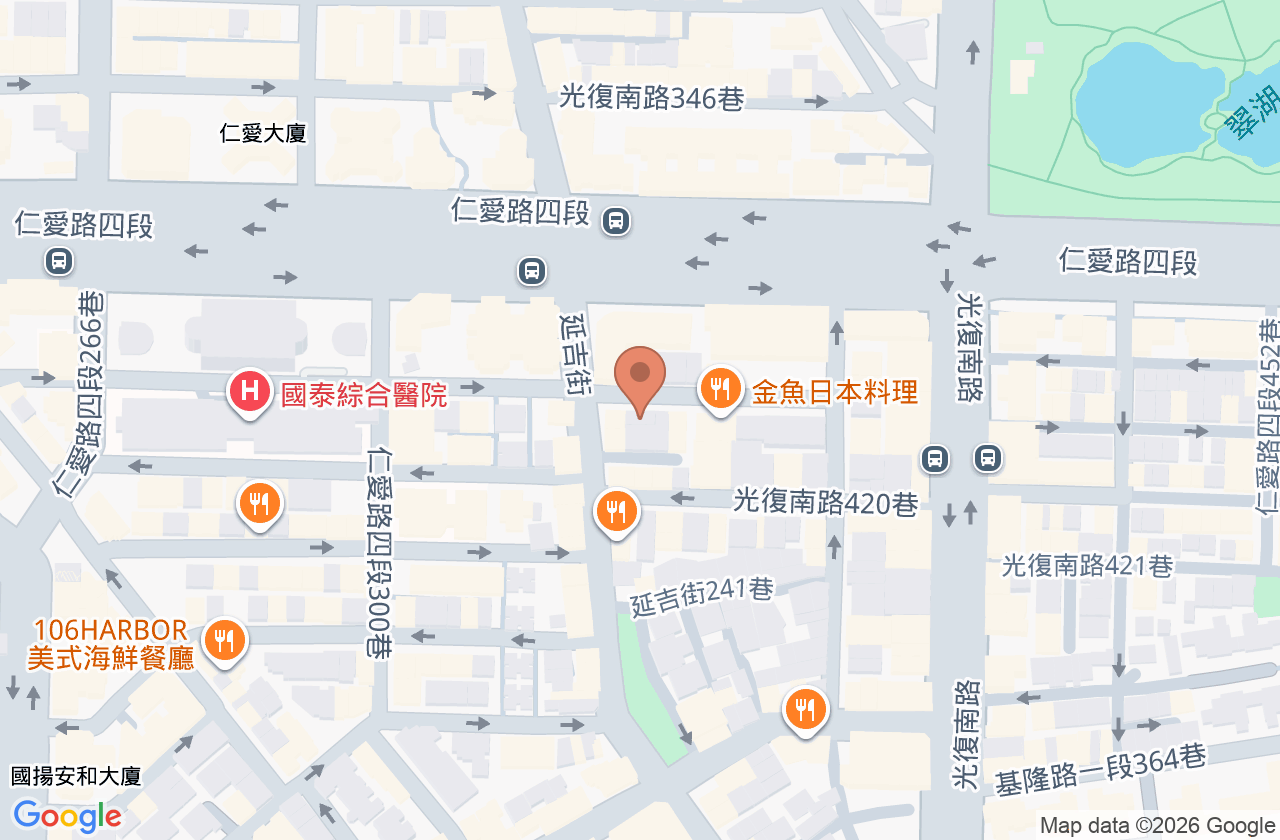 慈民骨科診所 位置地圖