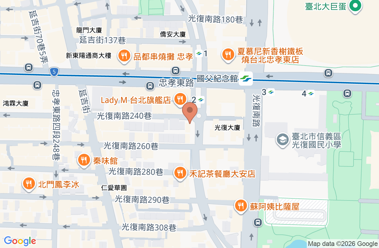 康婕婦產科診所 位置地圖