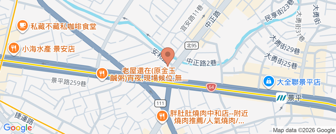 安仁診所 位置地圖