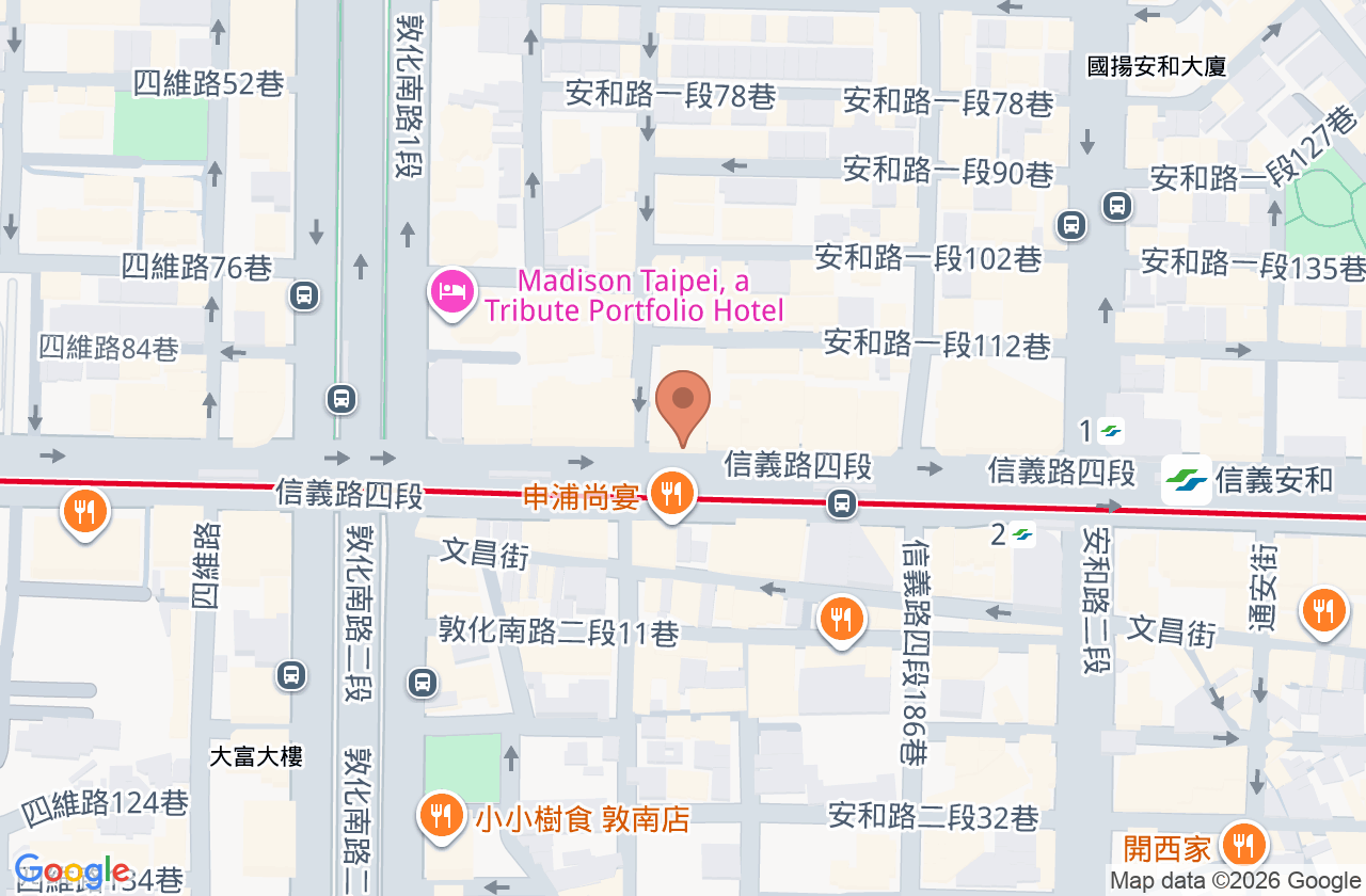 杏誠復健科診所 位置地圖