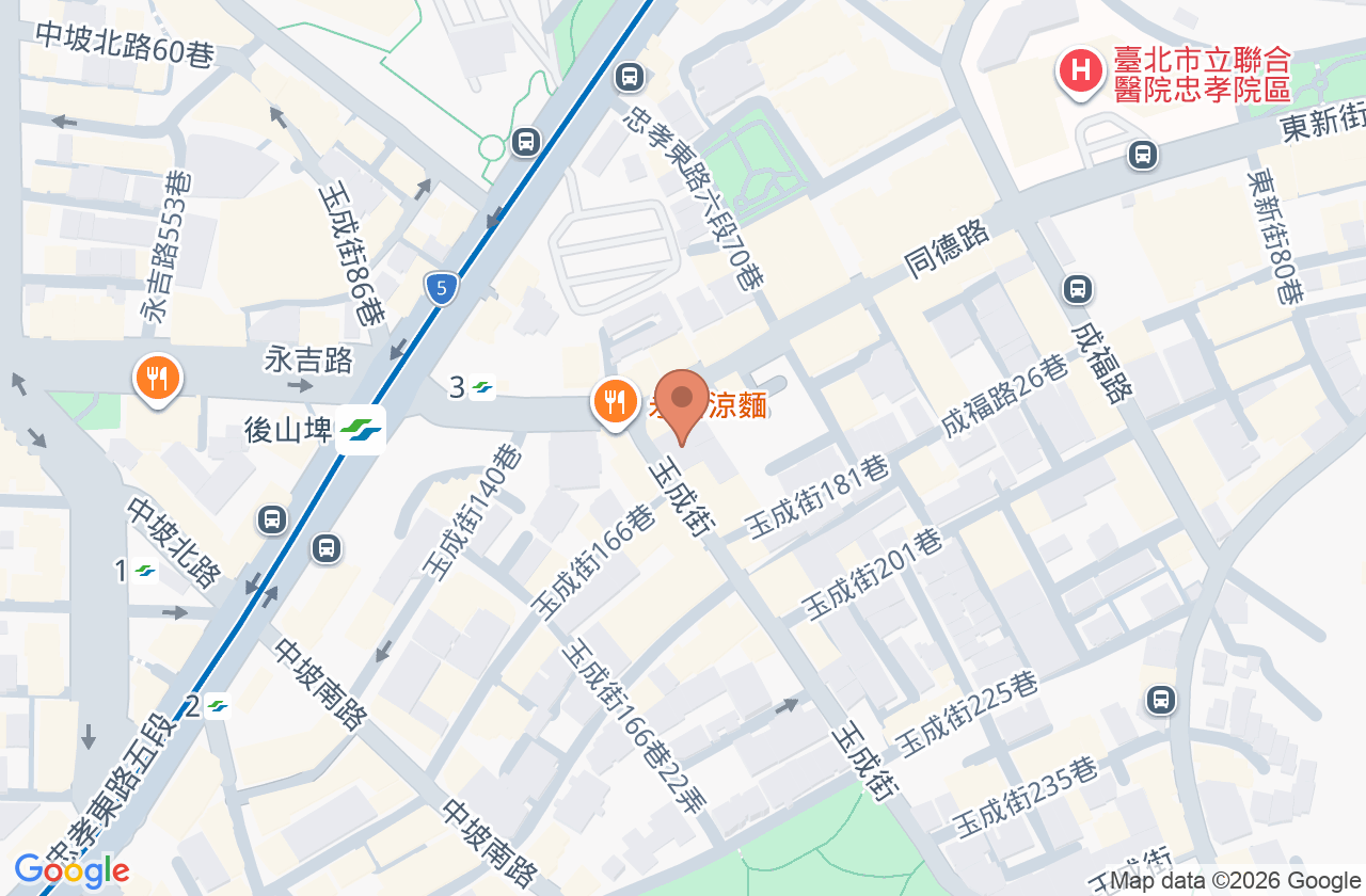 緯泰牙醫診所 位置地圖
