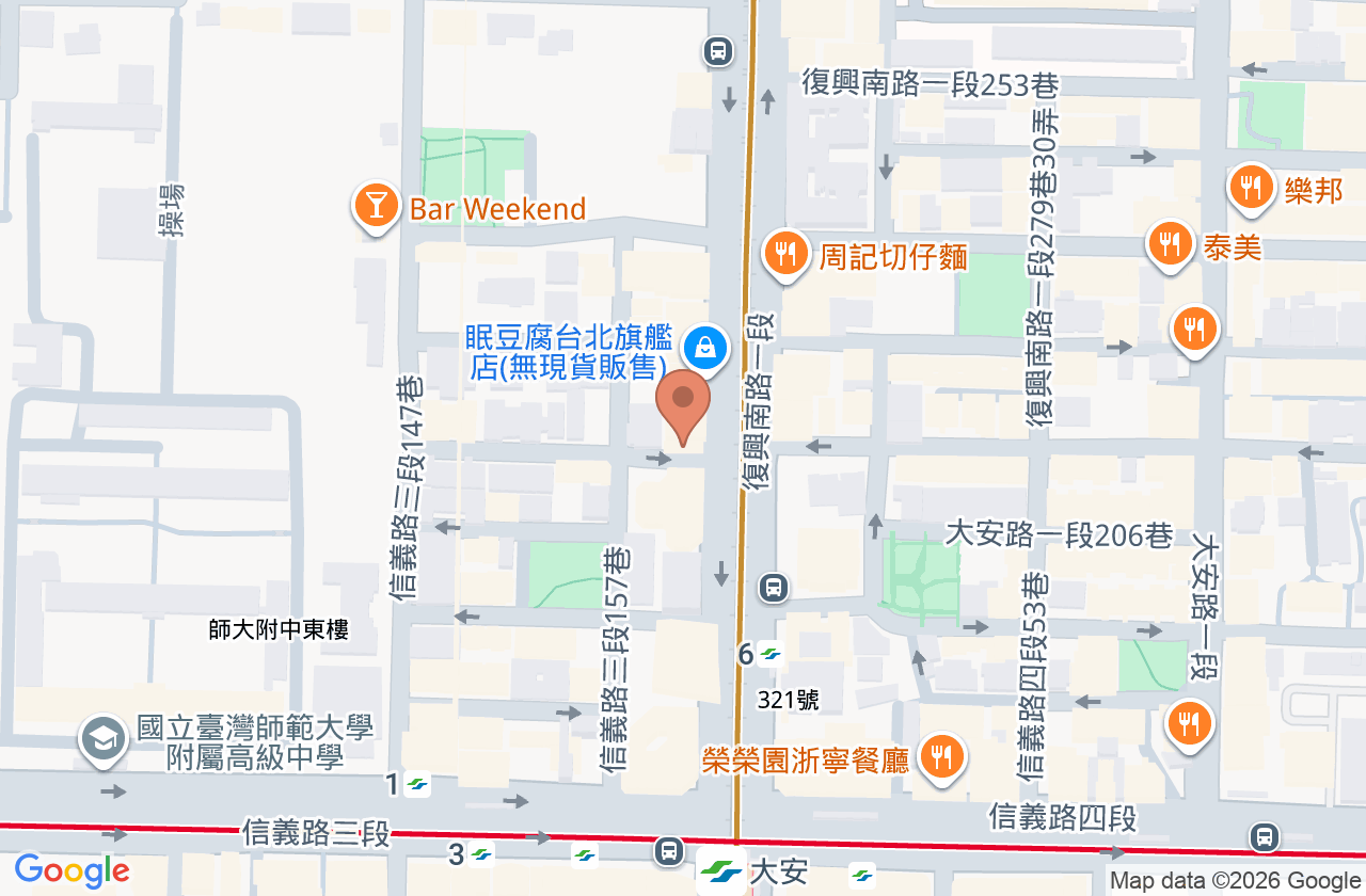 諾美整形外科診所 位置地圖