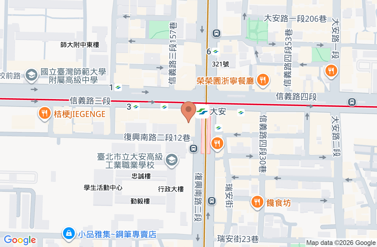 宇寧身心診所 位置地圖