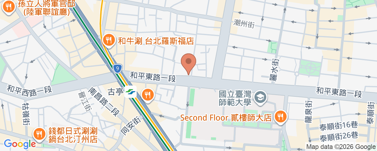 和欣視光眼科診所 位置地圖