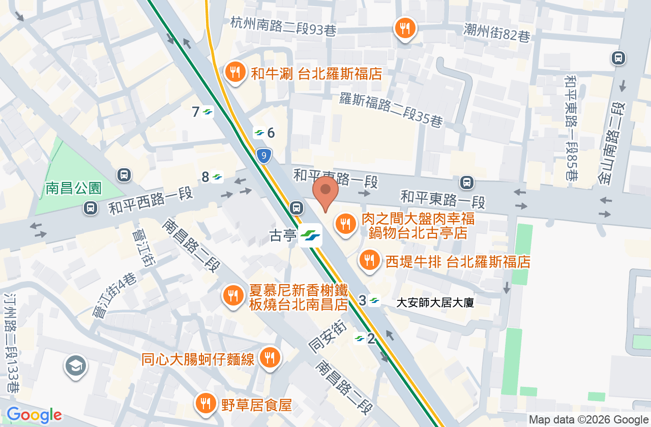 安東診所 位置地圖