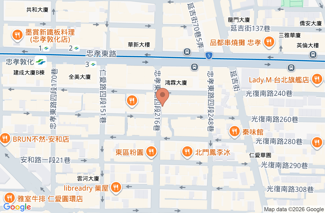 上尚診所 位置地圖