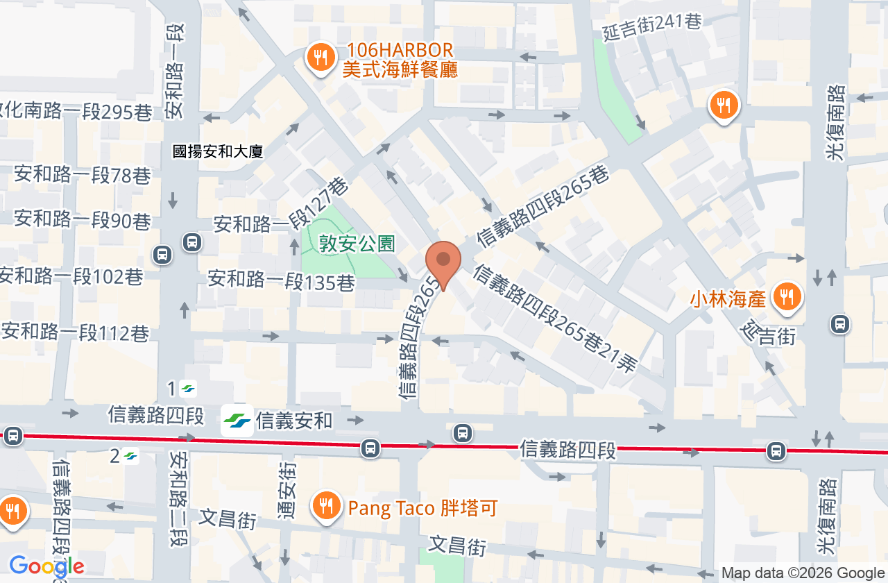 仁生復健科診所 位置地圖
