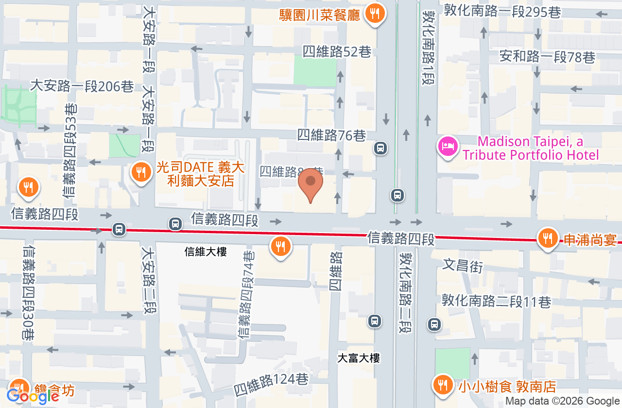 澤之肌皮膚專科診所 位置地圖