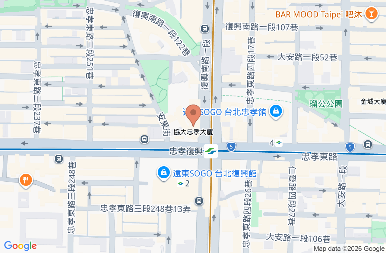 于賓診所 位置地圖