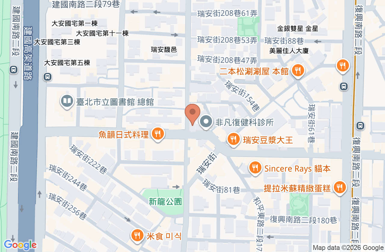 瑞安承芯耳鼻喉科診所 位置地圖