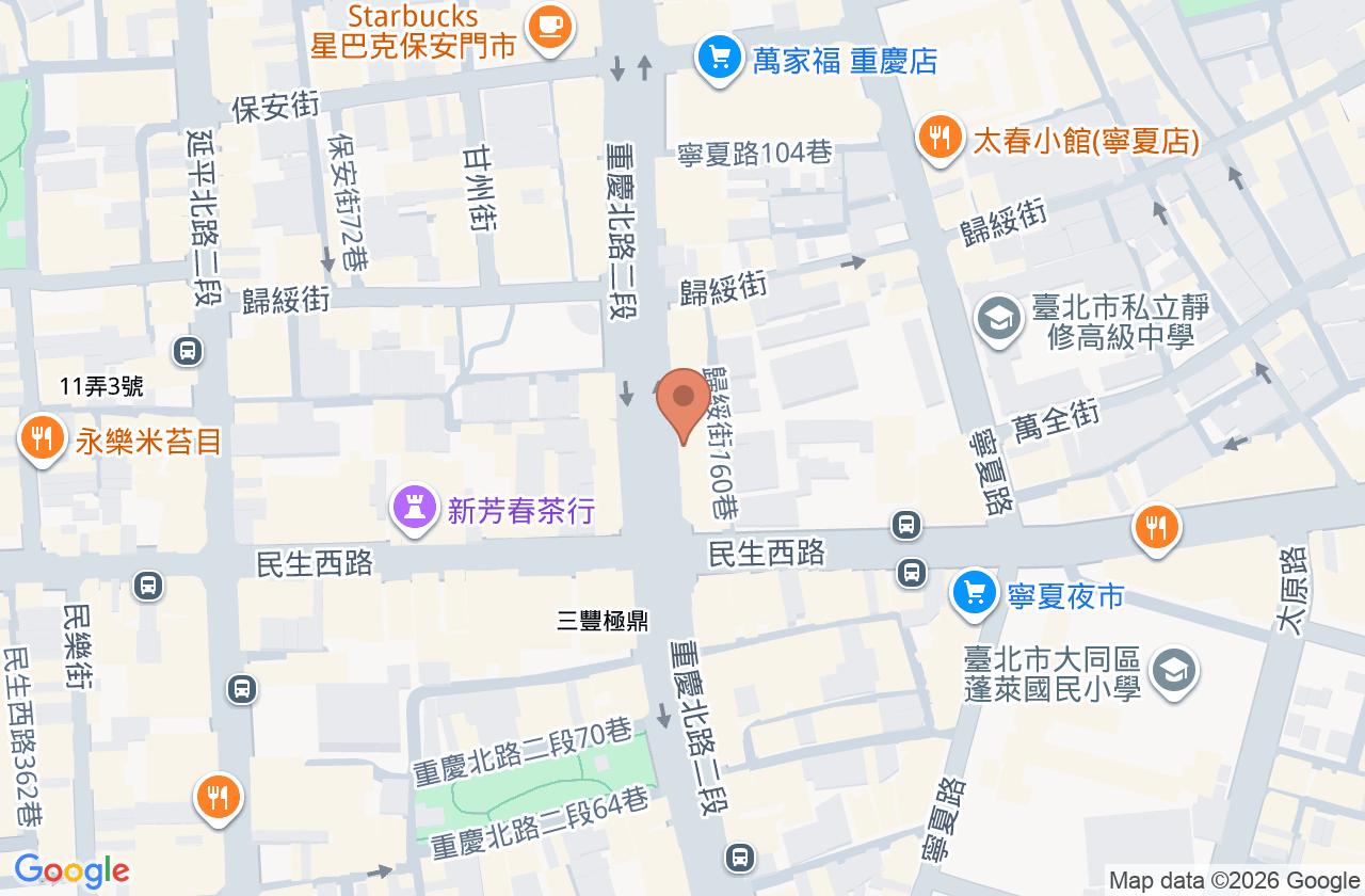 蔡皮膚科診所 位置地圖