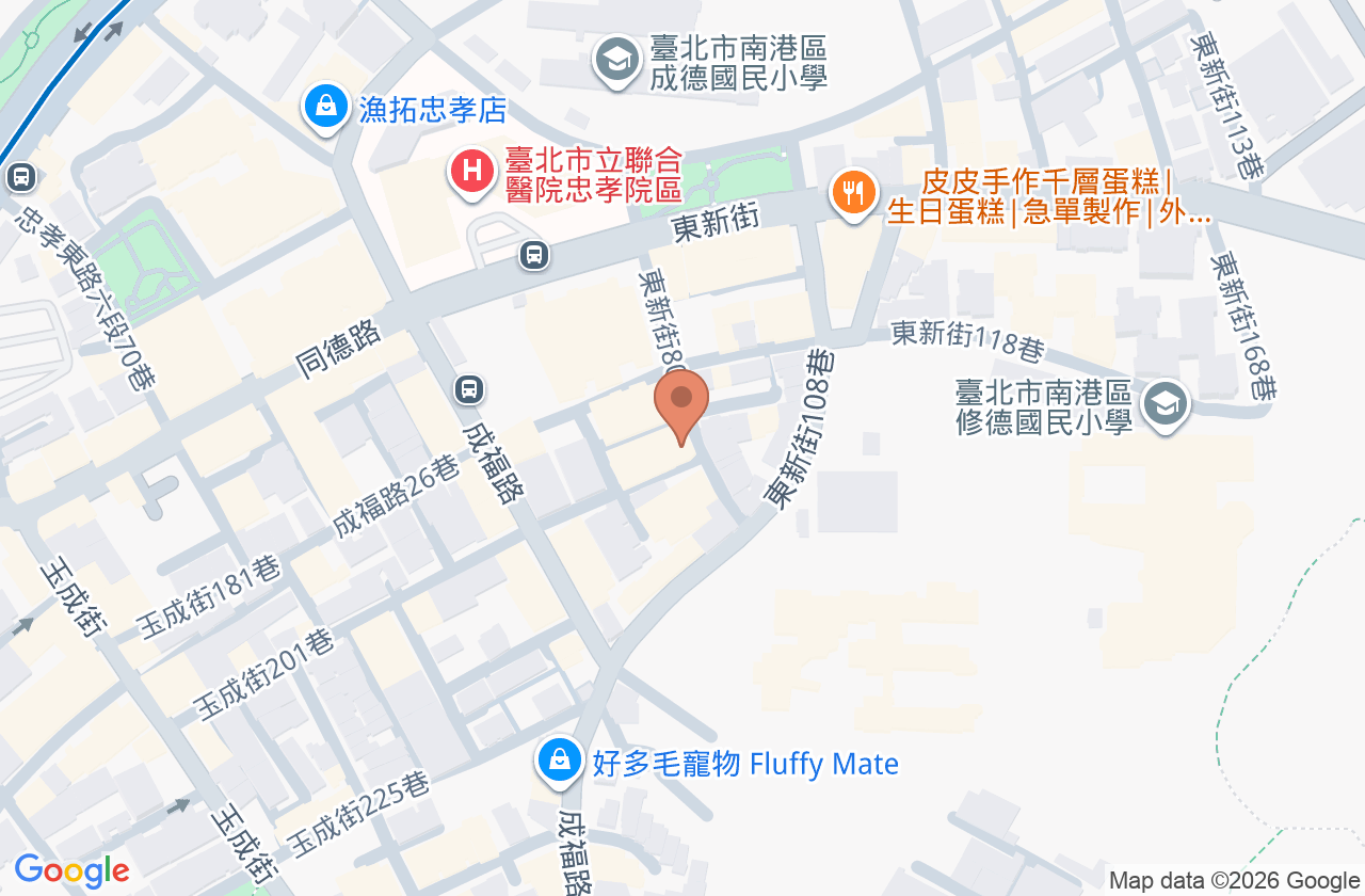 新洋牙醫診所 位置地圖