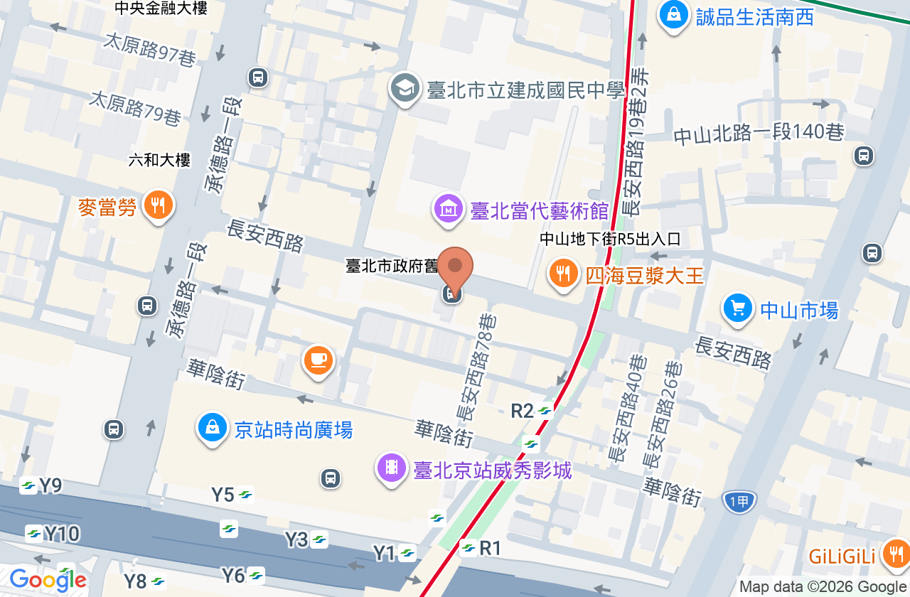 梅約內科診所 位置地圖