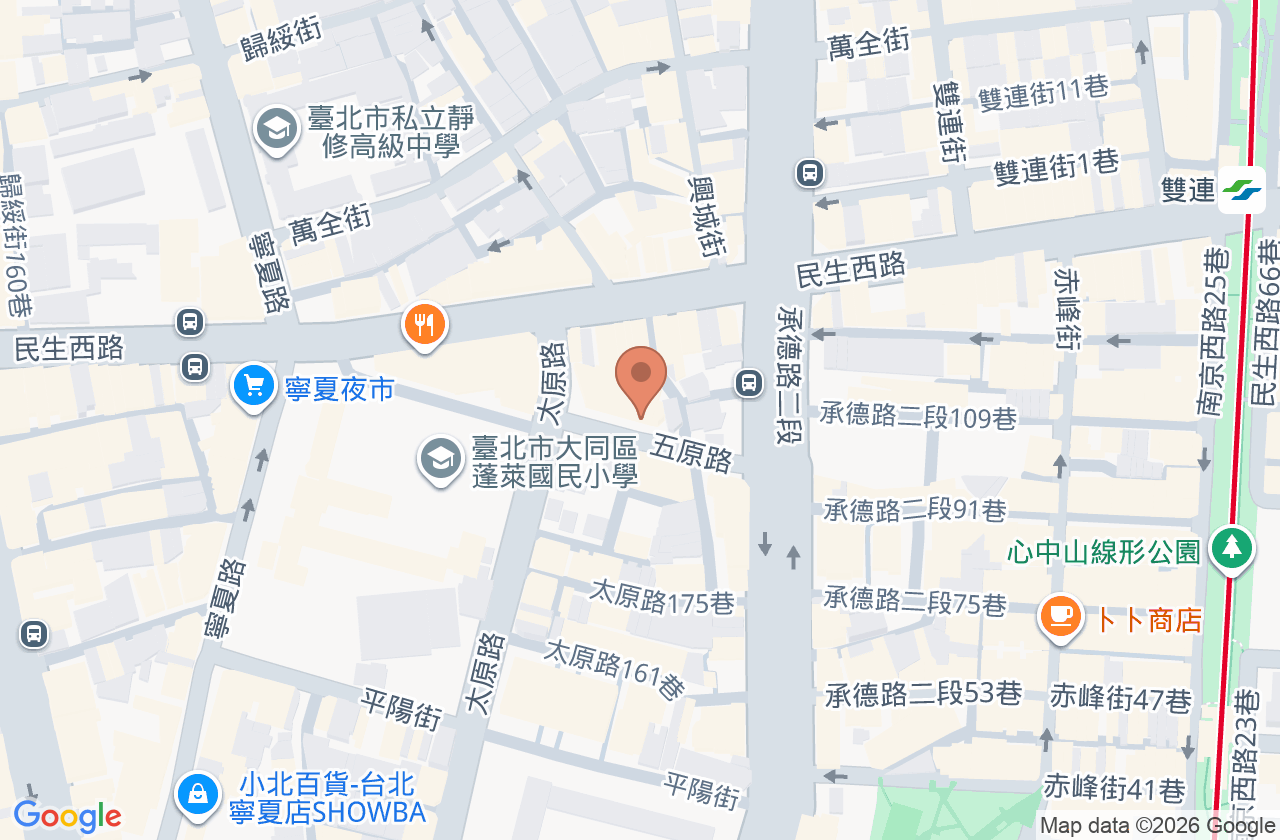 夏凱納生活診所 位置地圖
