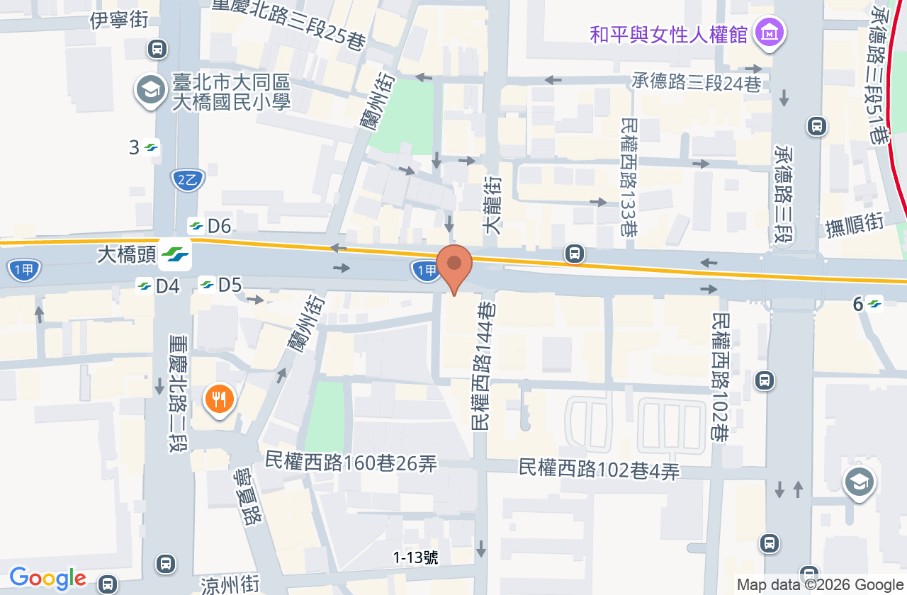 賢福診所 位置地圖