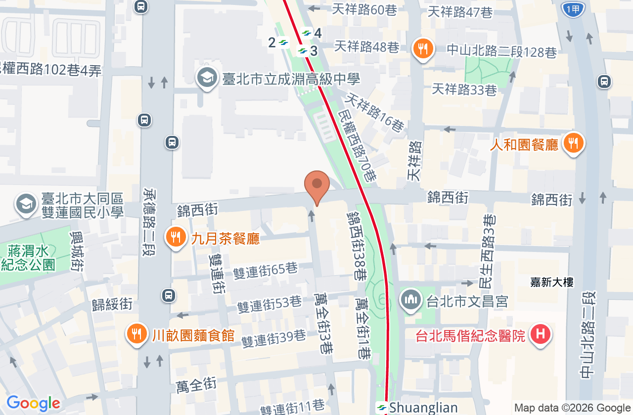 悅昇診所 位置地圖